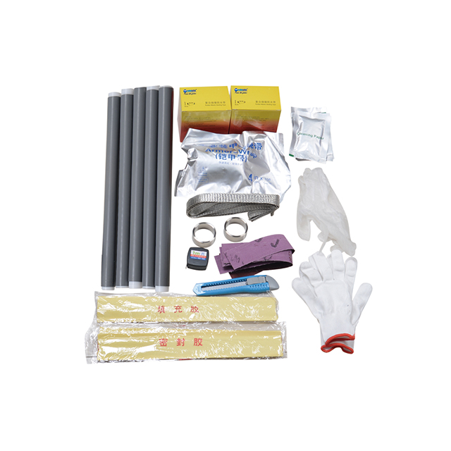 Terminal de junta de cable retráctil en frío completo de 20 kV 